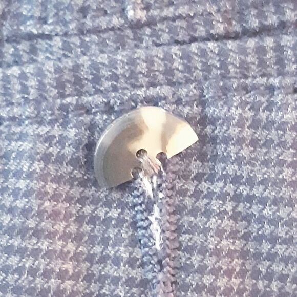 Tommy Hilfiger Navy Houndstooth Trousers - Picture 11 of 12